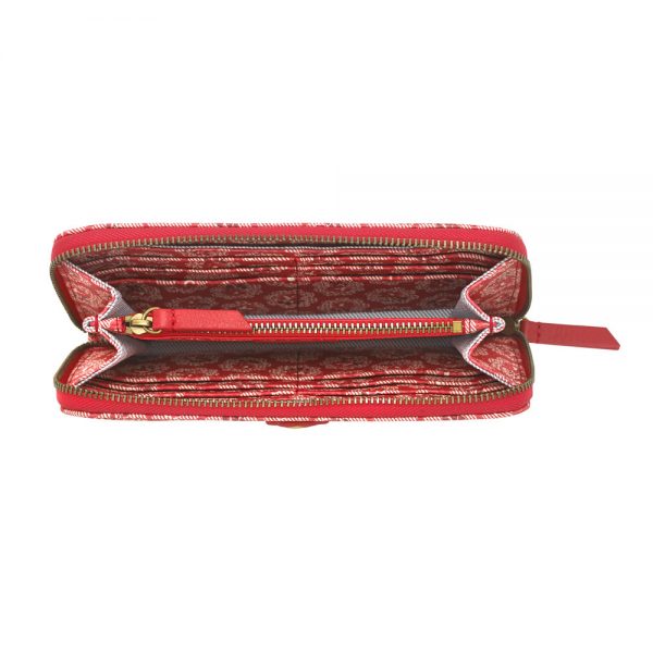 Cath Kidston Freston Large Wallet Red - Image 2