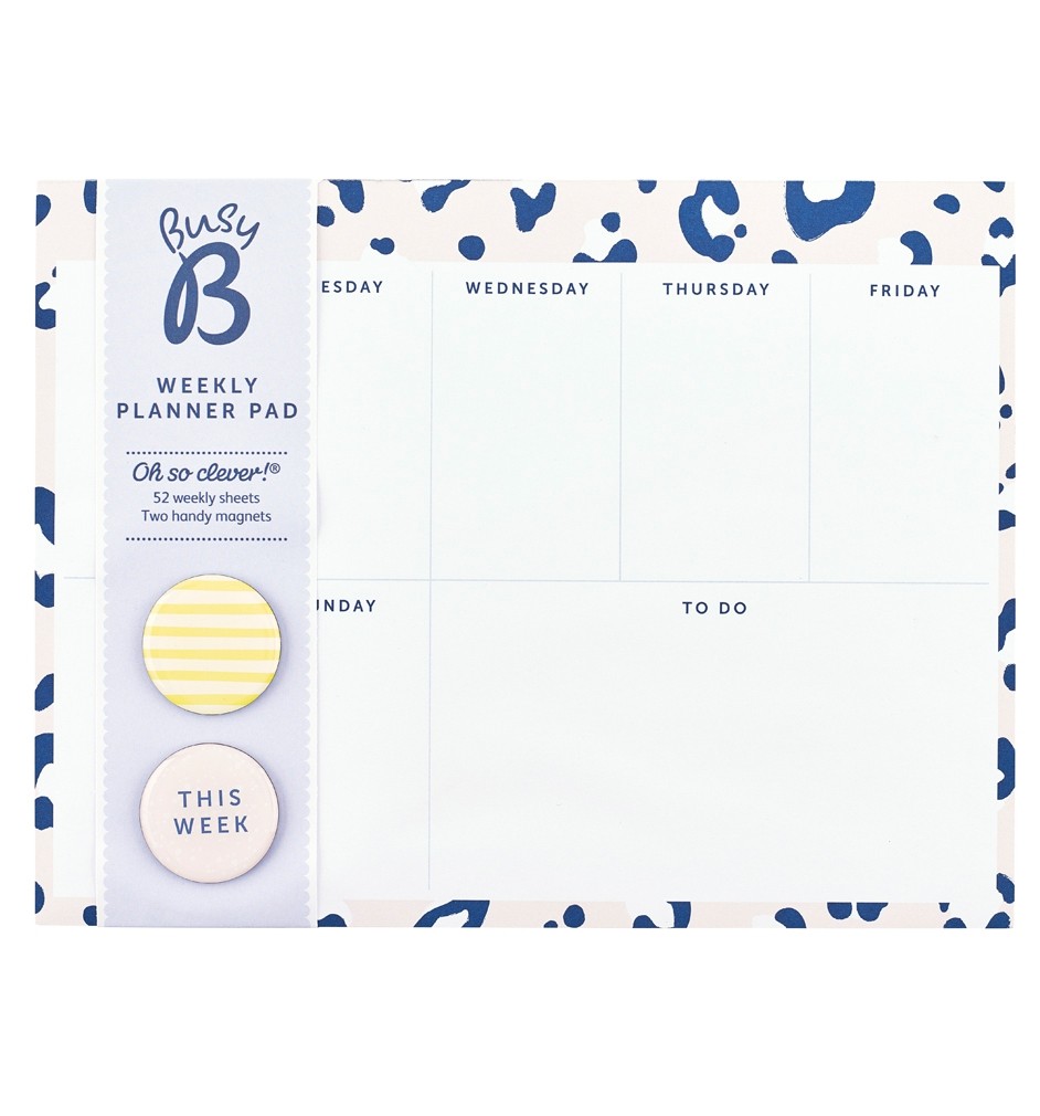 Busy B Weekly Planner- Safari Nights