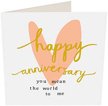 Caroline Gardner Hey You Anniversary Card