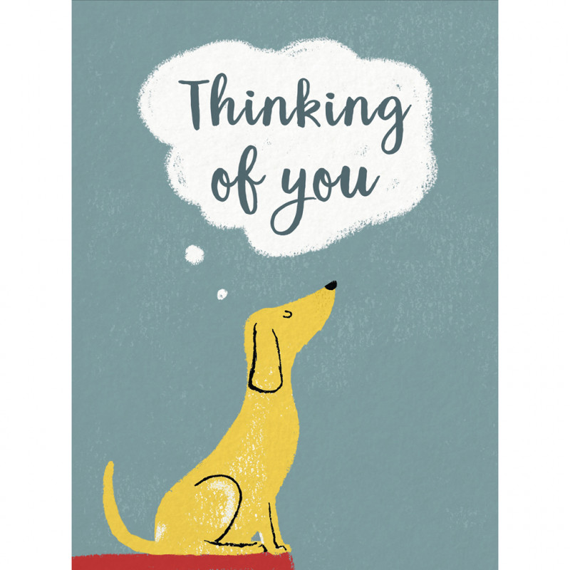 Rex Thinking of You Dog Card | Magpie Poundbury