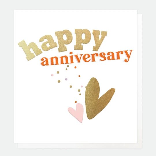 Caroline Gardner No Frills Anniversary Card