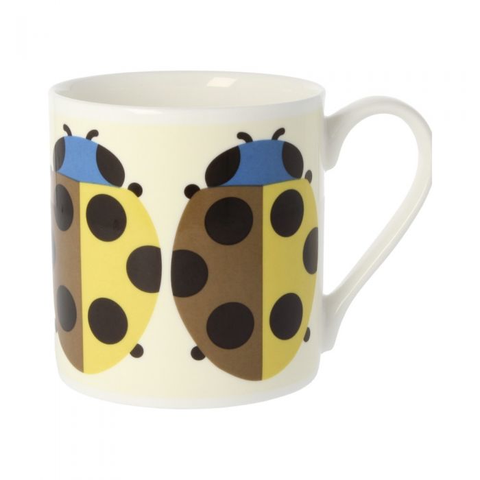 Orla Kiely Large Mug - Lady Bug Nutmeg