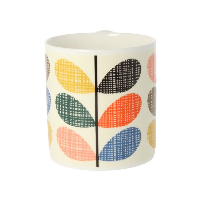 Orla Kiely Large Mug - Scribble Multi Stem Fun - Image 2