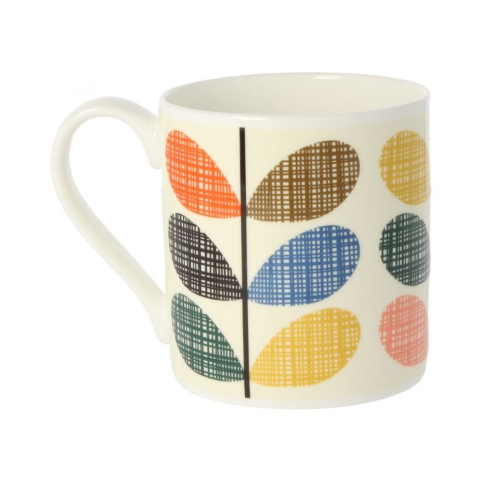 Orla Kiely Large Mug - Scribble Multi Stem Fun - Image 3