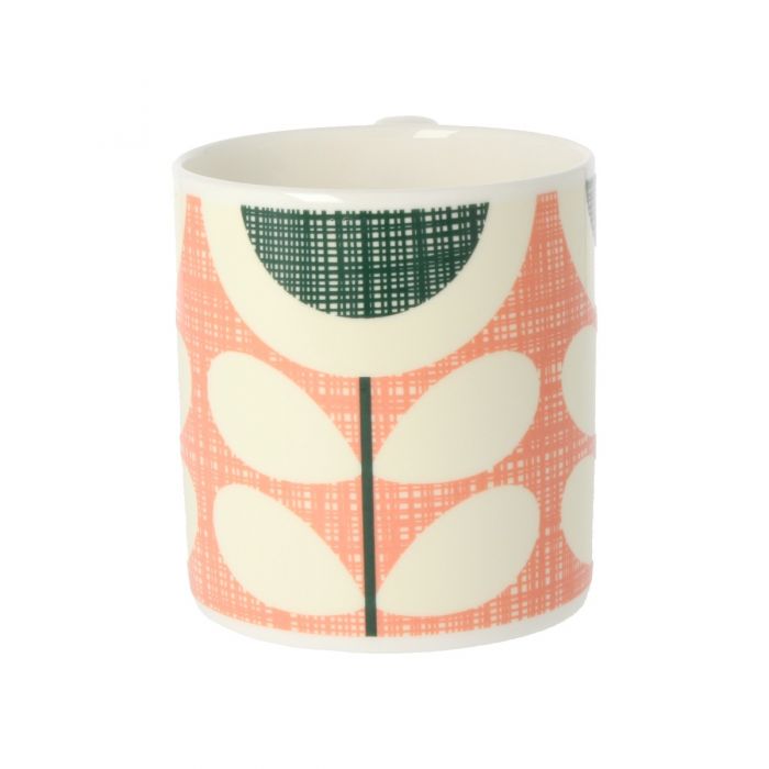 Orla Kiely Large Mug - Scribble Sunflower Pink - Image 2