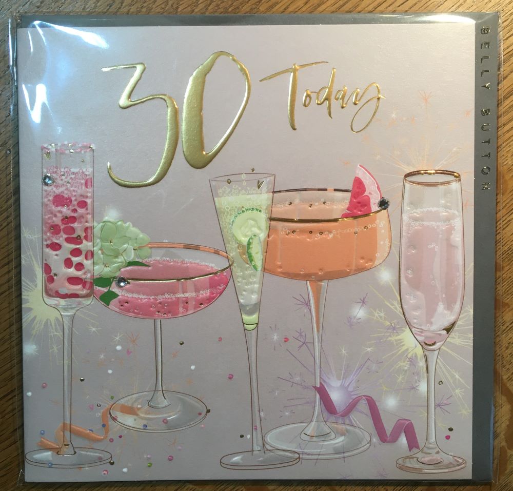 Belly Button Elle 30 Today Card Cocktails