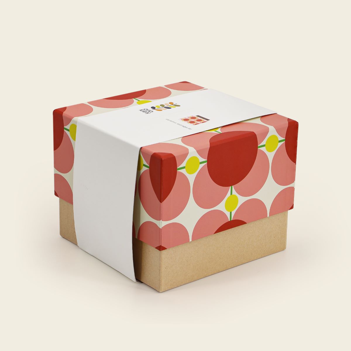 Orla Kiely Ceramic Storage Jar Atomic Flower Bubblegum - Image 4